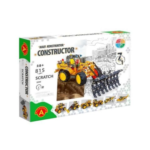 ⁨Little Constructor 7in1 SCRATCH 815 pieces 2593 ALEXANDER⁩ at Wasserman.eu