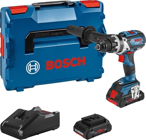 ⁨Bosch GSR 18V-110 C 2100 RPM Keyless 1.8 kg Black, Blue⁩ at Wasserman.eu