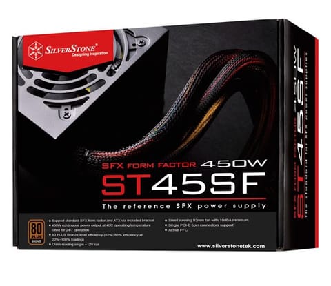 ⁨SilverStone SFX Series ST45SF - V3.0 -⁩ at Wasserman.eu