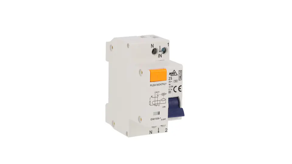 ⁨Residual Current Circuit Breaker 2P C 25A 30mA A06-SNL-32-C25⁩ at Wasserman.eu