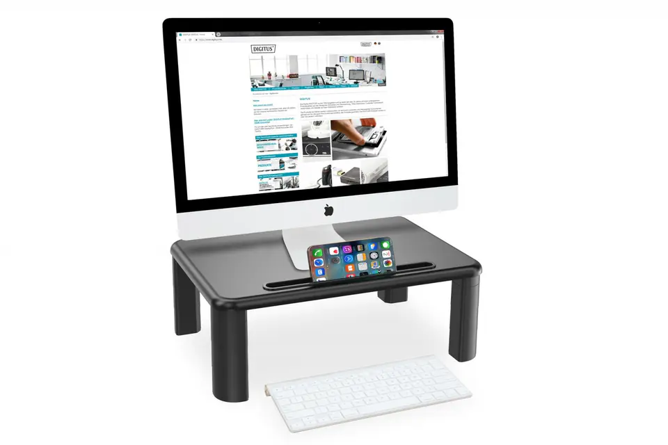 ⁨Ergonomic Monitor Riser DA-90458⁩ at Wasserman.eu