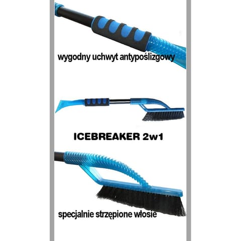 ⁨AUTO SZCZOTKA SKROBACZKA DO SZYB "ICEBREAKER" 58cm⁩ w sklepie Wasserman.eu