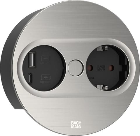 Bachmann TWIST 2 1xCEE7/3 1xUSB A/C 22W w sklepie Wasserman.eu