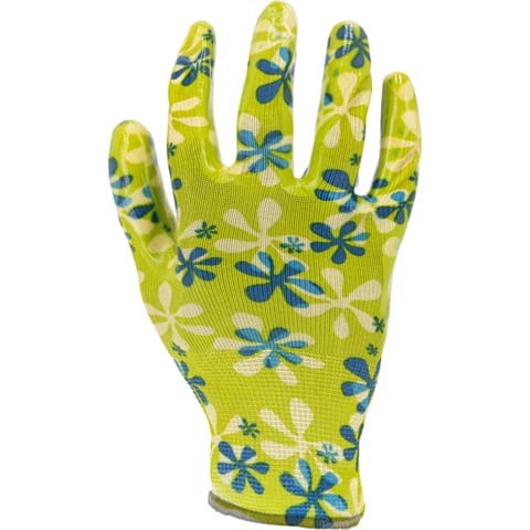 ⁨RĘKAWICE NITRYLOWE ZIELONE L220408P, KARTA, "8", CE, LAHTI⁩ w sklepie Wasserman.eu