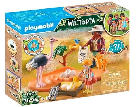 ⁨Set Wiltopia 71296 Visiting the ostrich⁩ at Wasserman.eu