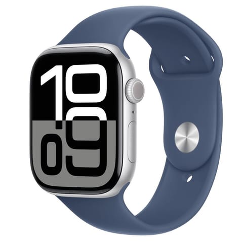 ⁨Watch Series 10 GPS + Cellular 46 mm APPLE watchOS 11 Niebiesko-srebrny⁩ w sklepie Wasserman.eu