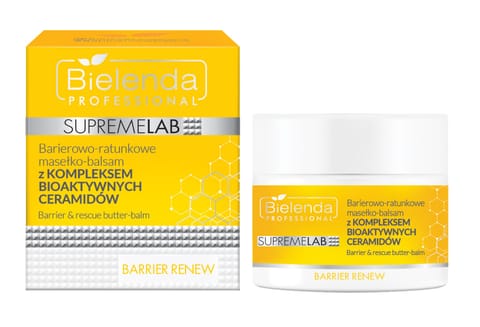 ⁨BIELENDA PROFESSIONAL Supremelab Barrier Renew Barierowo-ratunkowe Masełko-balsam do twarzy 40 g⁩ w sklepie Wasserman.eu