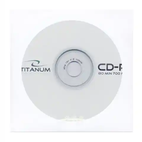 ⁨2097 CD-R - koperta 1 sztuka Titanum⁩ w sklepie Wasserman.eu