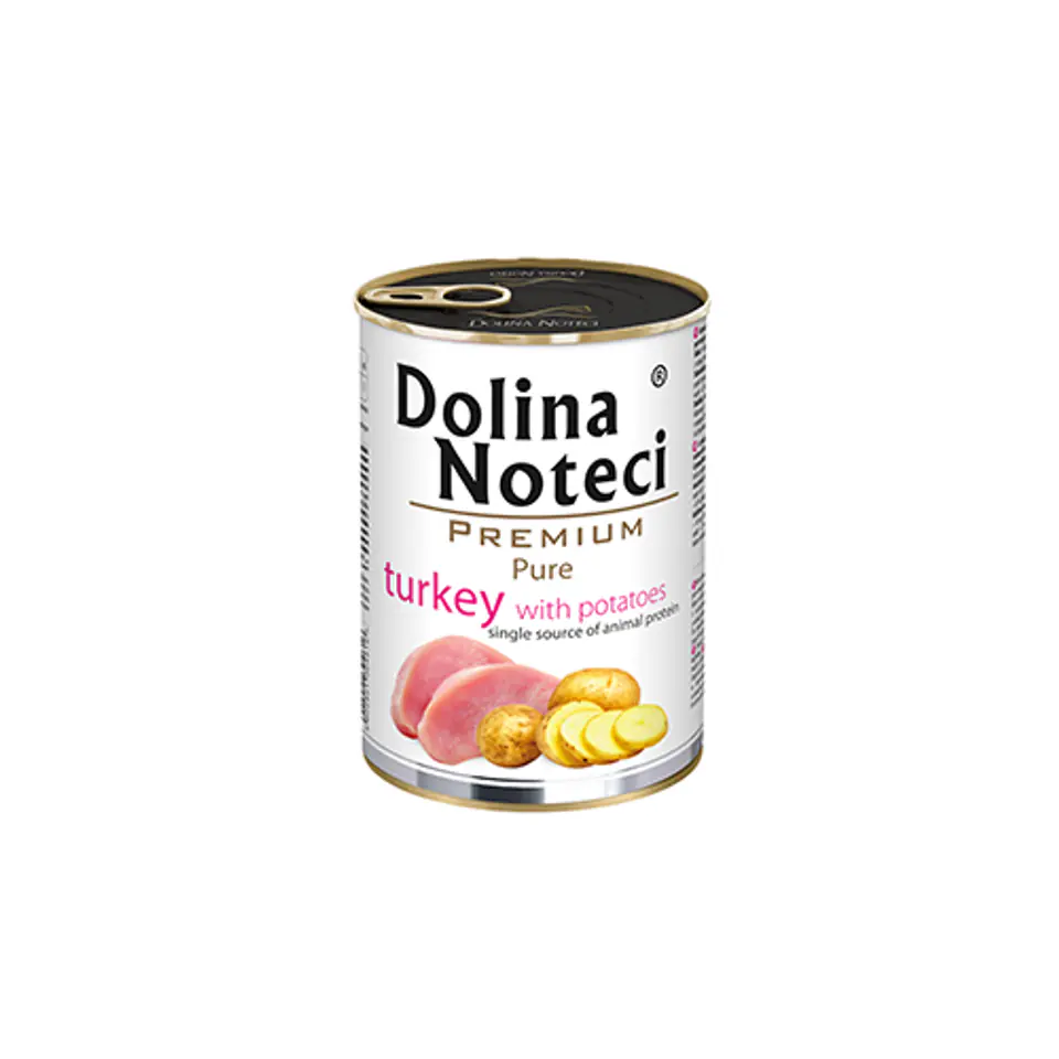 ⁨DOLINA NOTECI PURE TURKEY WITH POTATOES 400g⁩ at Wasserman.eu