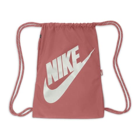 ⁨Worek Nike Heritage Drawstring Bag DC4245 (kolor Czerwony. Pomarańczowy)⁩ w sklepie Wasserman.eu