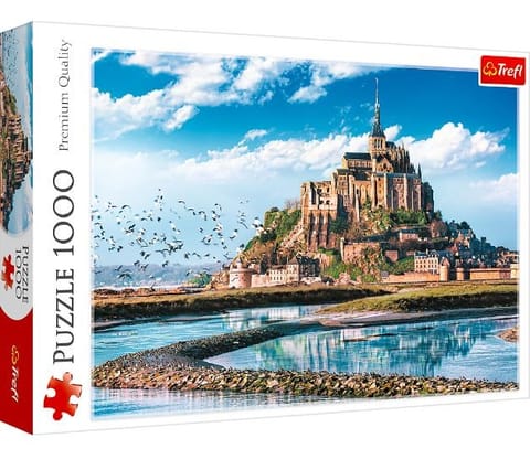 ⁨Puzzle 1000 pieces Mont Saint - Michel France⁩ at Wasserman.eu