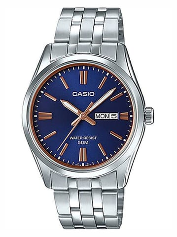 ⁨ZEGAREK MĘSKI CASIO MTP-1335D-2A2 (zd026c) + BOX⁩ w sklepie Wasserman.eu