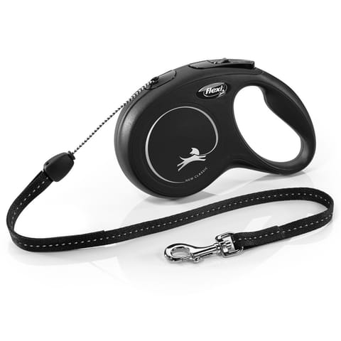 ⁨Flexi New CLASSIC 8 m Black Dog Retractable lead⁩ at Wasserman.eu