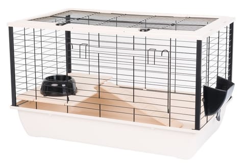 ⁨INTER-ZOO Bunny 80 De Luxe - cage for rodents - 78 x 48 x 50cm⁩ at Wasserman.eu