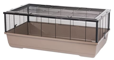 ⁨INTER-ZOO Bernie mokka - cage for rodents - 100 x 54 x 39cm⁩ at Wasserman.eu