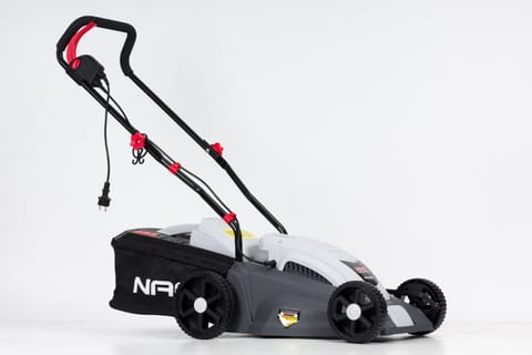 ⁨NAC ELECTRIC LAWN MOWER 1400W INDUCTION MOTOR. LE14-34-PI-G 34cm⁩ at Wasserman.eu