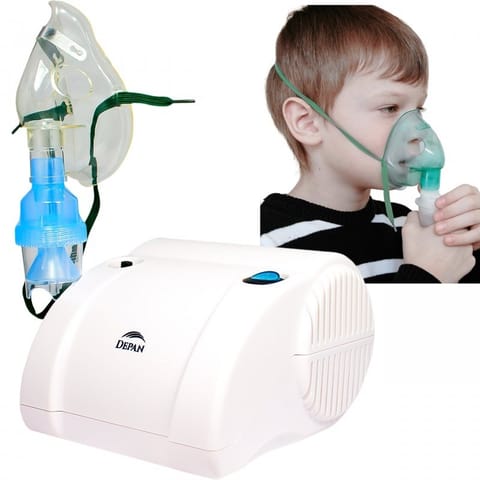 ⁨Silent piston inhaler with two masks⁩ at Wasserman.eu