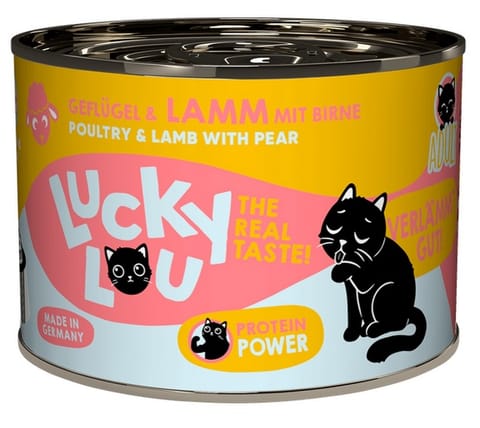 ⁨Lucky Lou Lifestage Adult Drób i jagnięcina puszka 200g⁩ w sklepie Wasserman.eu