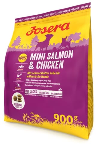 ⁨Josera Mini Salmon & Chicken Adult 900g⁩ w sklepie Wasserman.eu