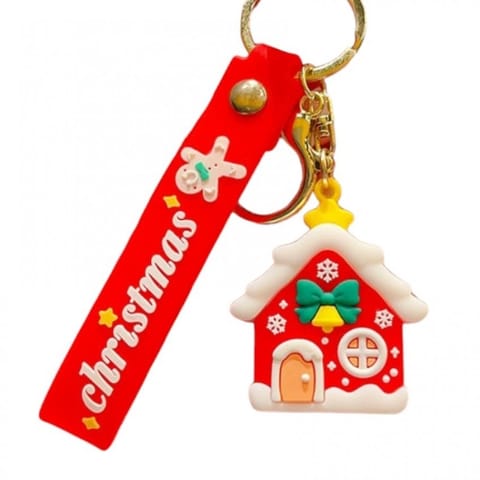 ⁨Brelok do kluczy świąteczny domek piernikowy, CHRISTMAS BRL344⁩ w sklepie Wasserman.eu
