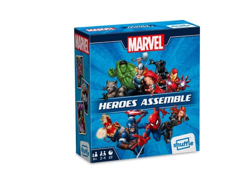 ⁨Game Shuffle Marvel Heroes Assemble (PL)⁩ at Wasserman.eu