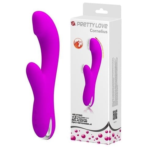 ⁨Pretty Love Cornelius Vibrator Pink with heating⁩ w sklepie Wasserman.eu