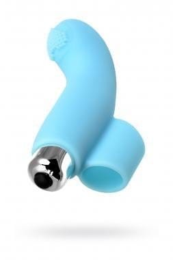 ⁨JOS DANKO, Finger vibrator for G-point stimulation, silicone, blue, 9.5 cm⁩ w sklepie Wasserman.eu