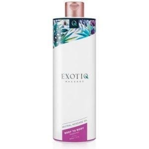 ⁨EXOTIQ Body To Body Warming Massage oil 500 ml.⁩ w sklepie Wasserman.eu