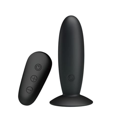 ⁨MR Play super-smooth vibrating butt plug Black⁩ w sklepie Wasserman.eu