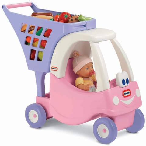 ⁨Wózek na zakupy dla dzieci Cozy Coupe  Little Tikes różowy⁩ w sklepie Wasserman.eu