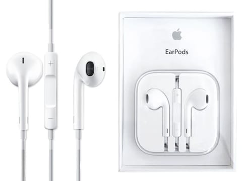 ⁨Oryginalne słuchawki douszne Apple EarPods MD827ZM/B⁩ w sklepie Wasserman.eu