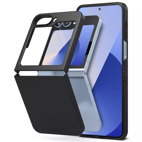 ⁨Etui Ringke Slim do Galaxy Z Flip 6 Black⁩ w sklepie Wasserman.eu