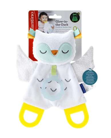 ⁨Teether Soft owl that glows in the dark Infantino⁩ at Wasserman.eu