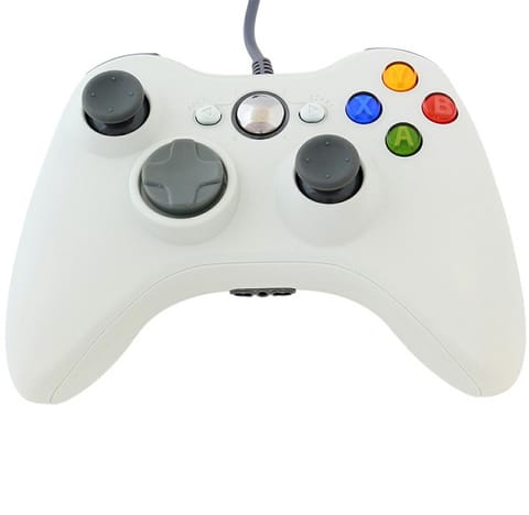 ⁨KX13A Pad pc dual shock xbox style white⁩ w sklepie Wasserman.eu