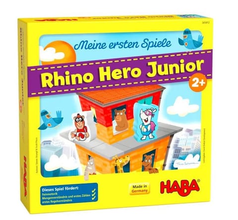 ⁨Game My first games - Rhino Hero junior⁩ at Wasserman.eu