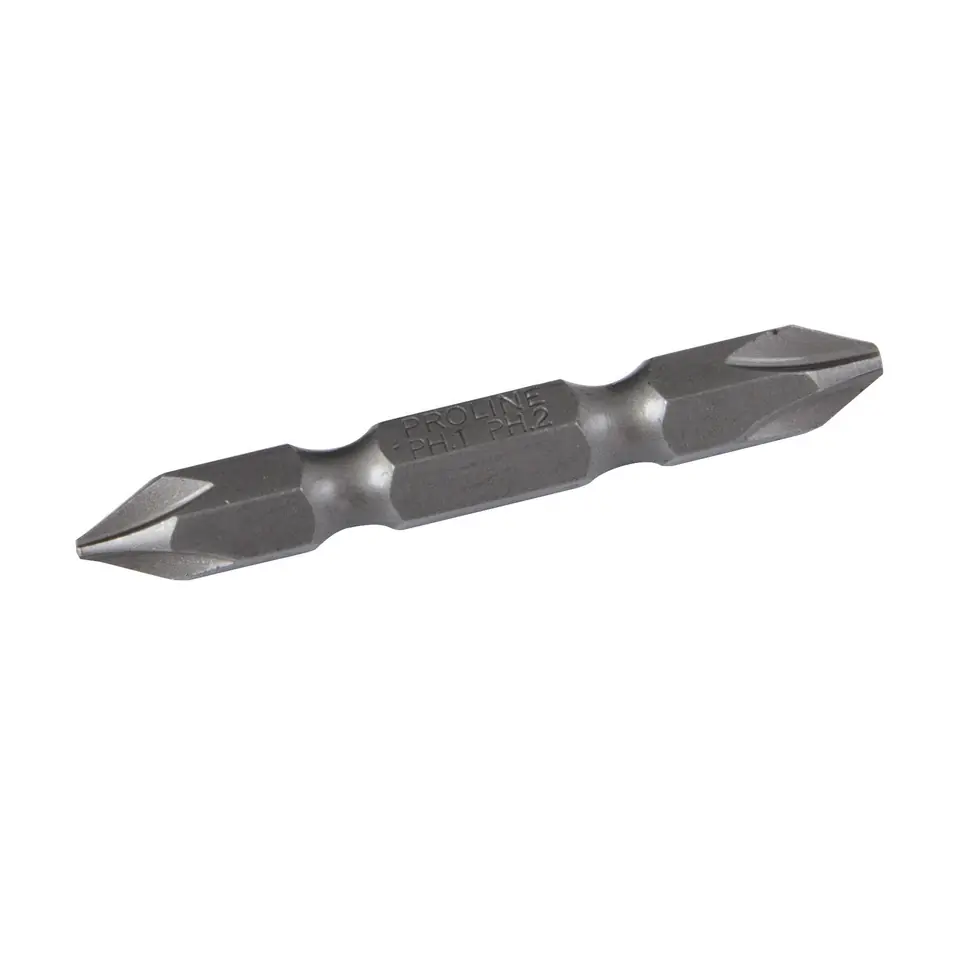 ⁨Końcówka 1/4" dwustronna pz.1/2, l=50mm, szt.10 proline [p]⁩ w sklepie Wasserman.eu