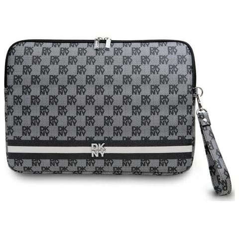 DKNY Sleeve DKCS14PVSHLK 14" czarny/black Checkered Pattern Printed Stripes w sklepie Wasserman.eu