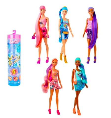 ⁨Lalka BARBIE Color Reveal seria Totally Denim⁩ w sklepie Wasserman.eu