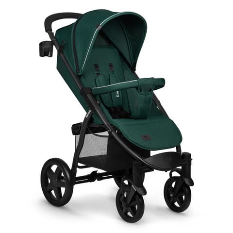 ⁨Lionelo Annet Plus Green Forest Stroller⁩ at Wasserman.eu