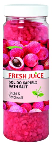 ⁨FRESH JUICE Sól do kąpieli Litchi i Paczula 700g⁩ w sklepie Wasserman.eu