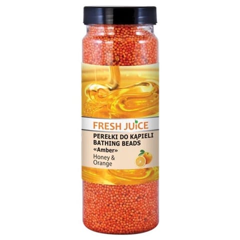 ⁨FRESH JUICE Perełki do kąpieli Miód i Pomarańcza 450 g⁩ w sklepie Wasserman.eu