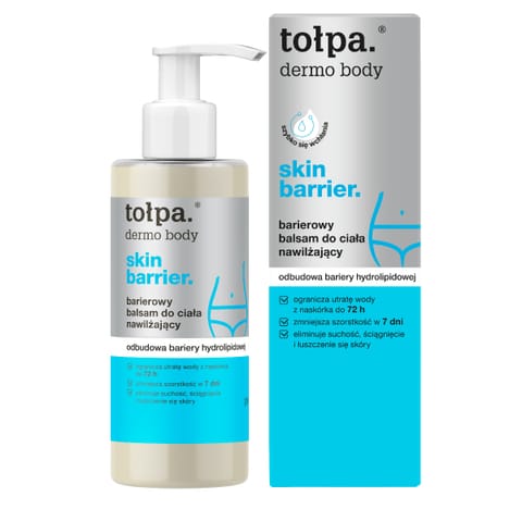 ⁨TOŁPA Dermo Body Skin Barrier Barierowy Balsam do ciała nawilżający - odbudowa bariery hydrolipidowej 250 ml⁩ w sklepie Wasserman.eu