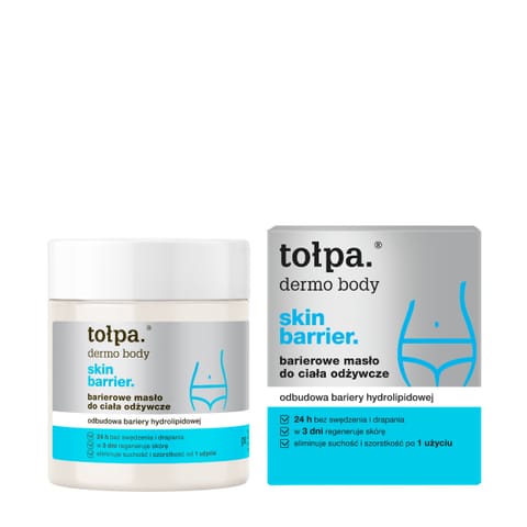 ⁨TOŁPA Dermo Body Skin Barrier Barierowe Masło do ciała odżywcze - odbudowa bariery hydrolipidowej 250 ml⁩ w sklepie Wasserman.eu