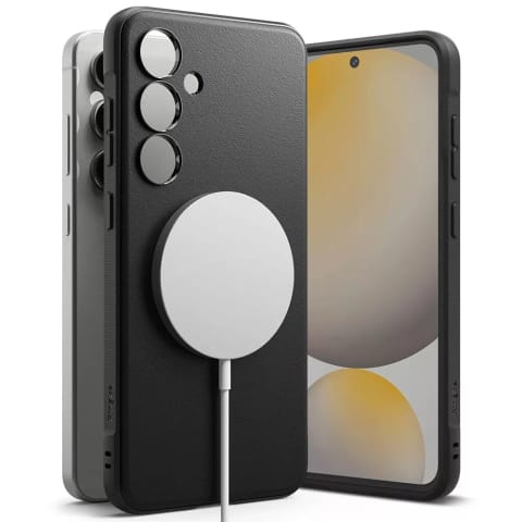⁨Etui Ringke Onyx Magnetic MagSafe Galaxy S24 FE Black⁩ w sklepie Wasserman.eu