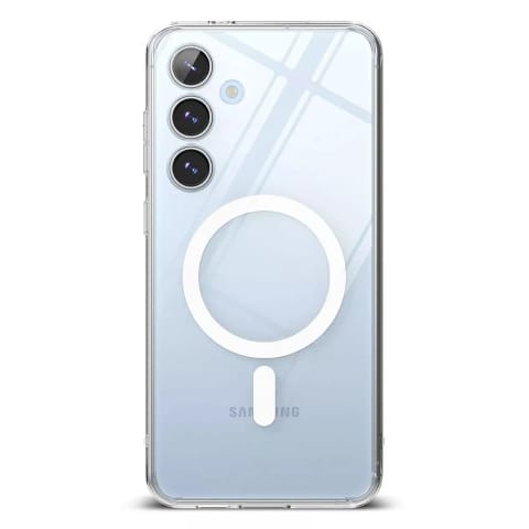 ⁨Etui Ringke Fusion Magnetic MagSafe do Samsung Galaxy s24 FE Clear Przezroczyste⁩ w sklepie Wasserman.eu