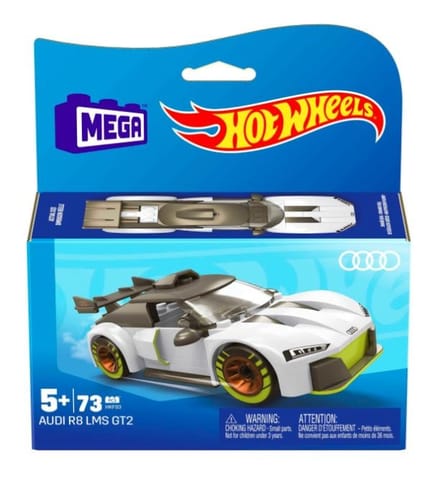 ⁨Zestaw konstrukcyjny Hot Wheels Audi R8⁩ w sklepie Wasserman.eu