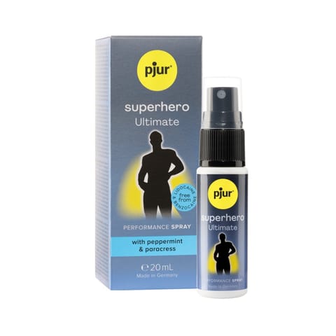 ⁨pjur spray opóźniający wytrysk superhero Ultimate Spray 20ml⁩ w sklepie Wasserman.eu