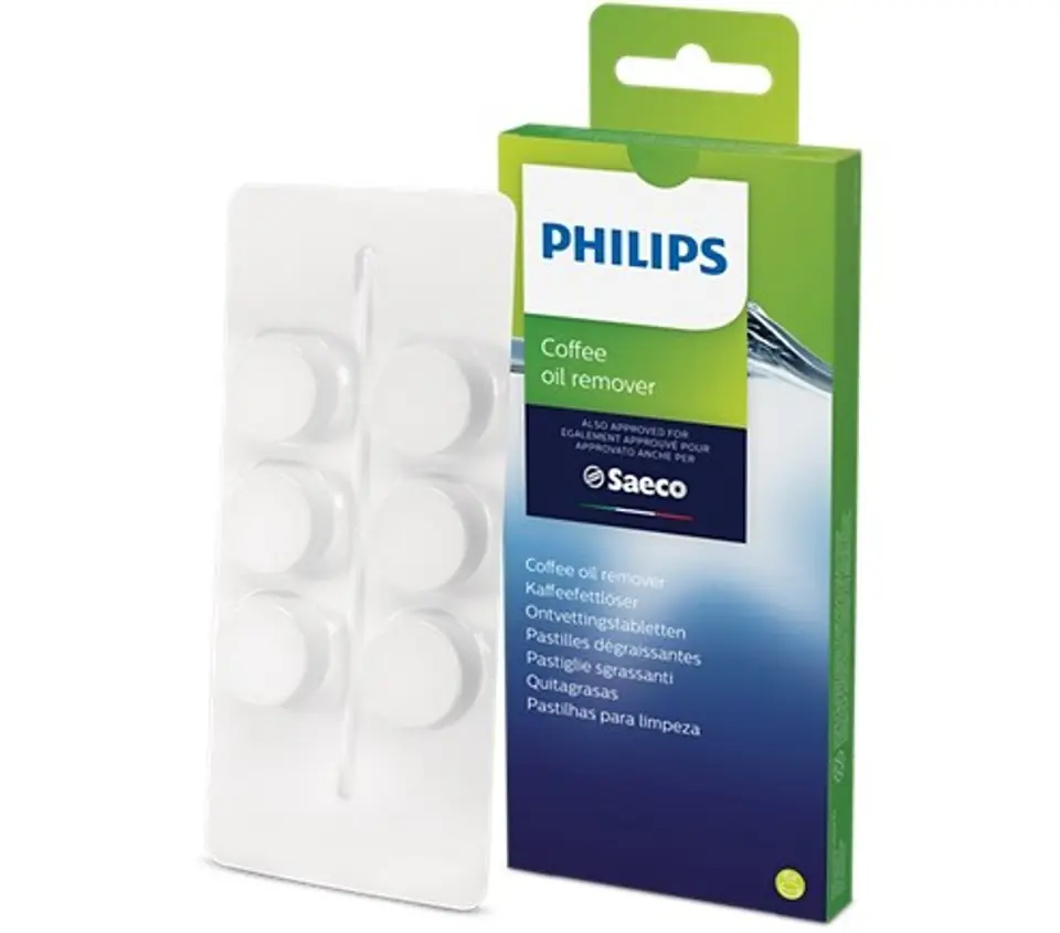 ⁨Tablets degreasing CA6704/10 coffee block⁩ at Wasserman.eu