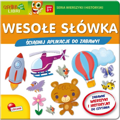 ⁨LISCIANI KSIĄŻECZKI CAROTINY - WESOŁE SŁÓWKA⁩ w sklepie Wasserman.eu