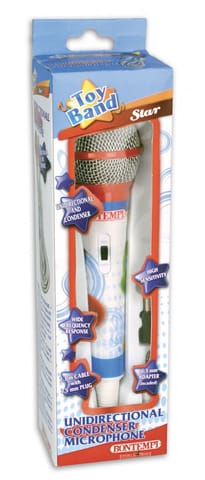 ⁨BONTEMPI TOY BAND 041-490010 STAR - KARAOKE MICROPHONE⁩ at Wasserman.eu